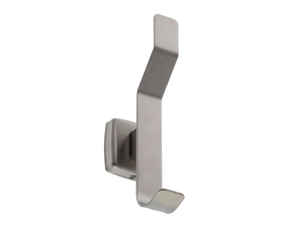 detail image for AJW UX116-SF Heavy Duty Satin Coat Hook - Surface Mounted