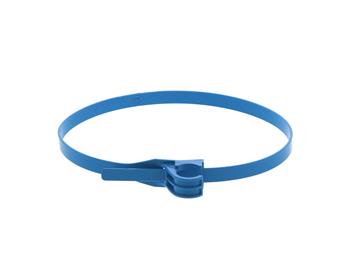 Amerex 14838 Strap & Insert Assembly - Blue Plastic, 3/8"