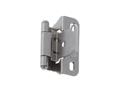 Amerock AMBPR7566-G10 Self-Closing Partial Wrap Hinge Pair, 3/8" Inset - Satin Nickel Finish