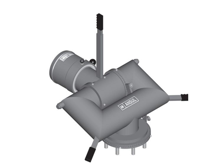 detail image for Ansul 431109 Manual Monitor/Nozzle - High-Flow Series - Model FJM-150