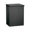 ASI 0852-41 Sanitary Napkin Disposal Surface Mounted Matte Black