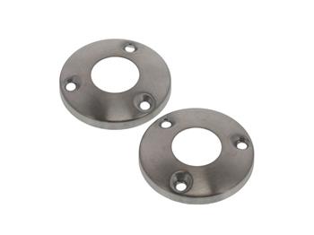 ASI 1204-1  End Flanges (pair) for Shower Rods