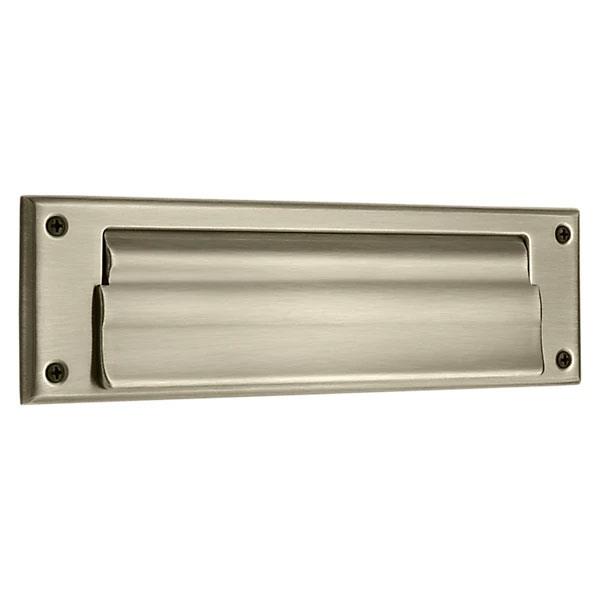 detail image for Baldwin 0015 050 Letter Box Plate Antique Brass