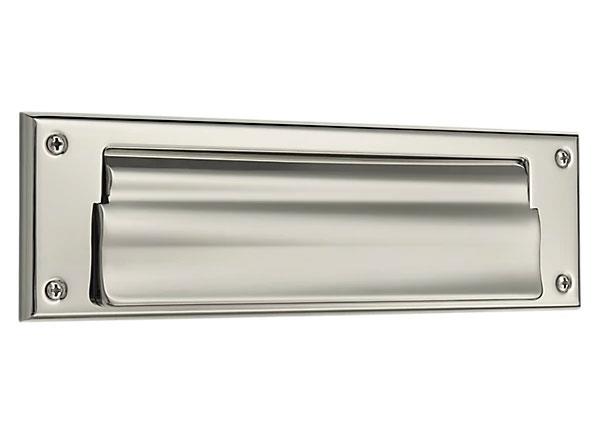 detail image for Baldwin 0015 056 Letter Box Plate Satin Chrome