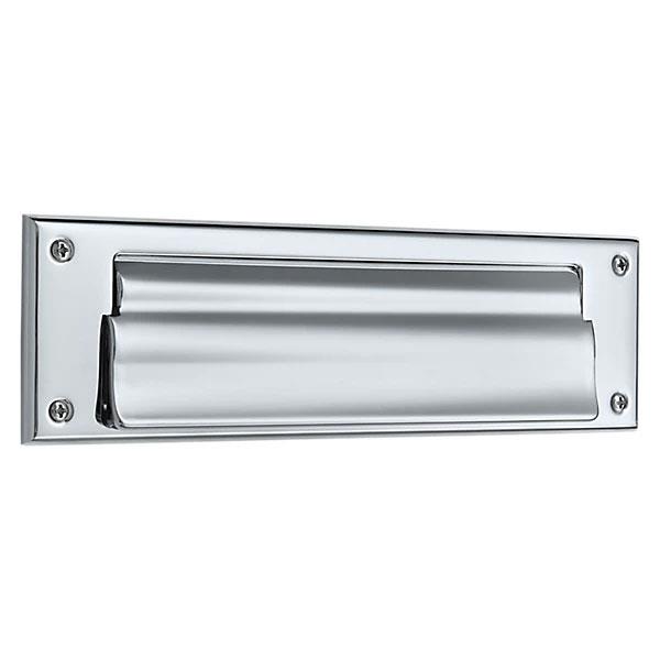 detail image for Baldwin 0015 260 Letter Box Plate Bright Chrome