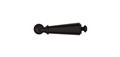 Baldwin 5125.102.LMR Single Lever Less Rose, Left Handed, Oil Rubbed Bronze