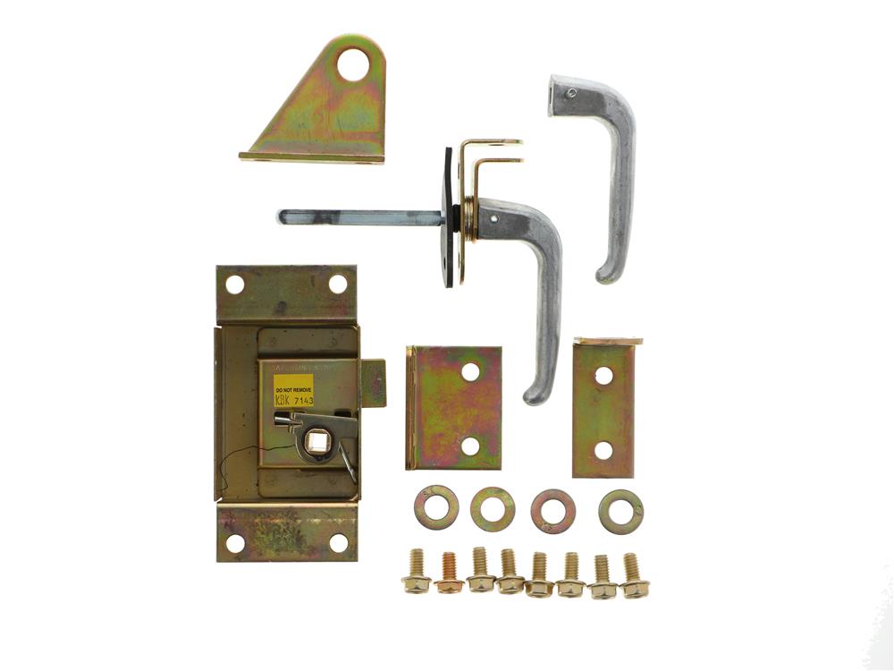 detail image for Bilco KTSLAM Replacement Zinc Plated - RPRS7 - Chromate Sealed Lock Assembly 4# for 1" Cover - 4-5/8" Shaft