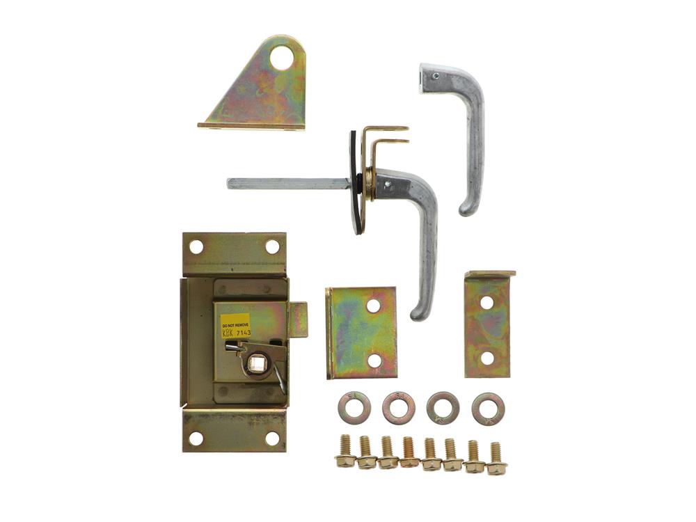 detail image for Bilco RPRS7 Replacement Zinc Plated - Bilco Shop #KTSLAM - Chromate Sealed Lock Assembly 4# for 1" cover - 4-5/8" Shaft