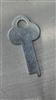 Bommer 1289 key only Key Blank only used with the 25389 Mail Box Lock Old Style Letter Box Lock 3 Pin Tumbler Steel Key
