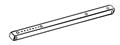 Cal-Royal TRACK900 ALUM Slide Track Arm with Hold-Open, Aluminum Finish