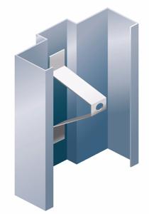 Ceco EO/N134 Narrow End of Opening Anchor, 1-3/4"