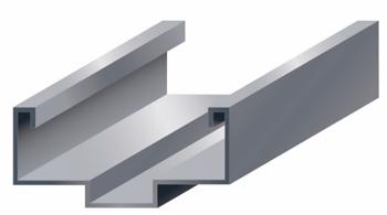 Ceco F000134 Equal Rabbet Drywall Frame, 16 Gauge, 6-0 Size, Galvanneal Steel, 8-1/4" Frame Depth, 7-1/4" Frame Throat, Stock Stick, 10-4 Size