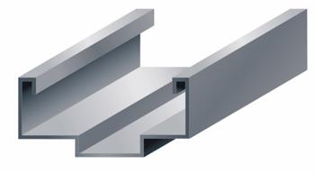 Curries CF745754 Profile Type C, 16 Gauge, Cold Rolled Steel, Head Jamb, 6-0 Size, Non Handed Flush Bolt, 5-5/8" Frame Depth