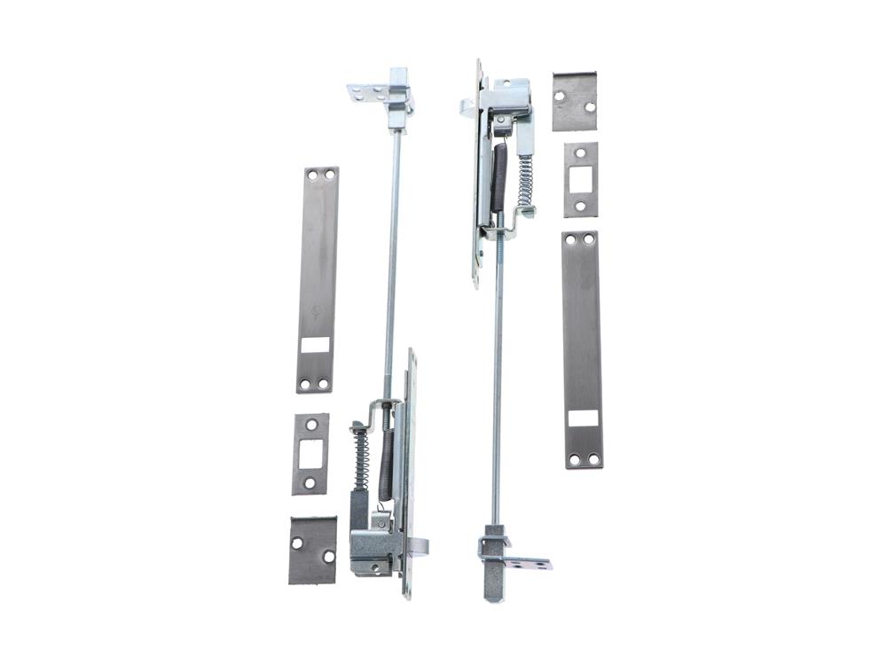 detail image for DCI 842 US32D Set of Automatic Flush Bolts - Metal Door - Satin Stainless Steel