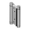 Deltana DASHS4U32D Surface Mounted Double Action Saloon Hinge, 4" Height, for 7/8" Door Thickness, Satin Stainless Steel