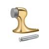 Deltana FDB218 CR003 Solid Brass Floor Bumper 2-1/8" PVD Lifetime Brass