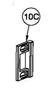 Detex 100480 Strike, Mortise