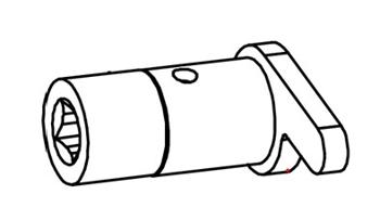 Detex 100687 Top Cam Subassembly