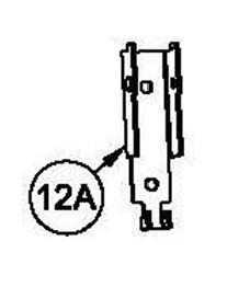 detail image for Detex 101393 Mounting Bracket, Top Latch Assembly