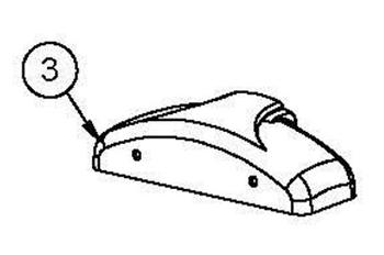 Detex 102353-1 Centercase Cover, Wide, for 10 and 30 Series, Stainless Steel, Brushed Stainless Steel