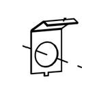 Detex 102606 Battery Retainer