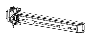 Detex 105432-2 S&R ECL-230X Internal Pushpad Assembly, Deadbolt, Top & Bottom/Deadbolt & Top
