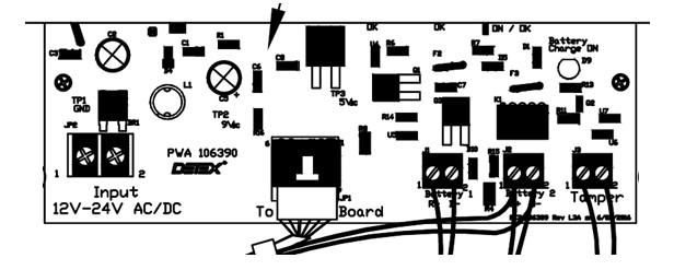 detail image for Detex 106390 PWA, Power Board, EAX-3500
