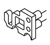 Detex ECL-285A Cam Plate Bottom