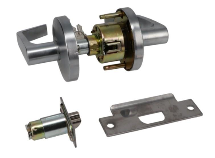 detail image for Door Controls 5000CLR26D Grade 2 Classroom Lever Set, Satin Chrome