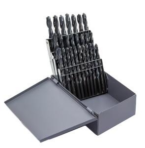 Drill America D/A26J-SP-SET A - Z HSS Split Point Jobber Drill Bit Set 26 Pieces