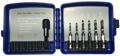 Drill America DWTDRAP-SET 6 Piece HSS Combined Drill Bit & Tap (drap) Set