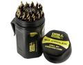 Drill America GSC29J-PC 29 Piece Cobalt Stepped Drill Set in Round Plastic Case