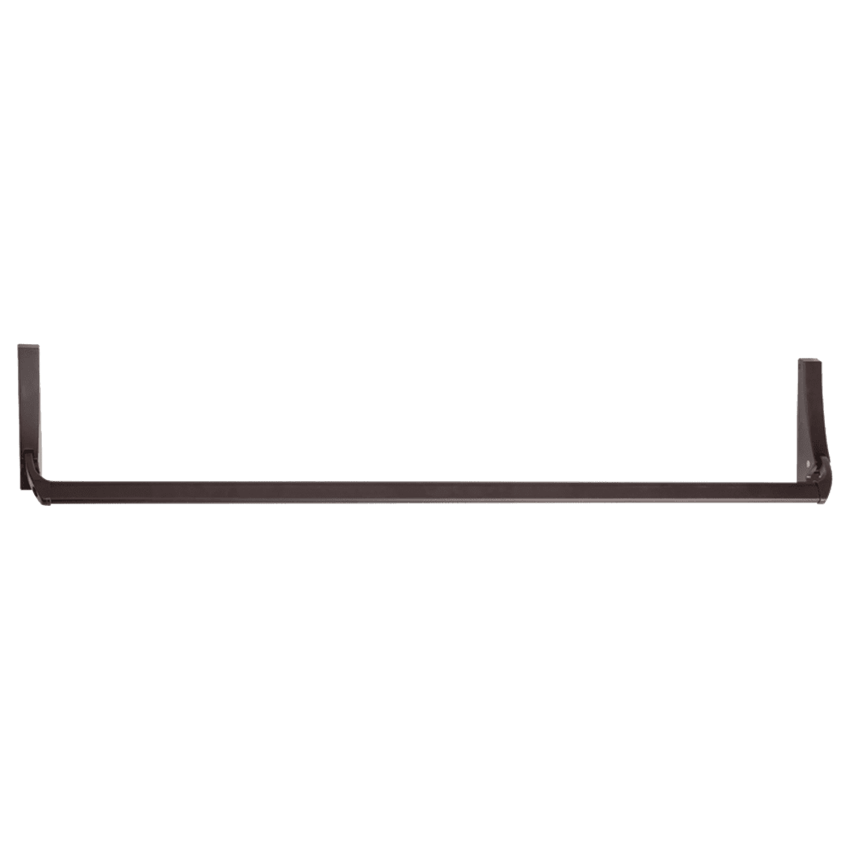 detail image for Dor-O-Matic 1993NL/HB 44IN P35 Concealed Vertical Rod Crossbar Exit Device, 44", Night Latch/Hold Back, with Rim Cylinder & 9970 Pull, Flat Black Coated