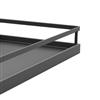 Hafele 543.34.951 Tray Set, for Dispensa Pantry or Dispensa BPO, Arena Style, Anthracite/Anthracite, width 11", 2 trays