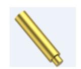 detail image for Hager 2-639-7515-Key-in-Knob Key-in-Knob/Lever Cap Pin, Used for all Cylinders other than SFIC