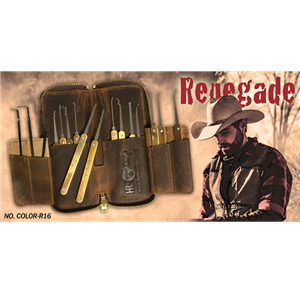 HPC COLOR-R16 Renegade Stainless Steel Pick Set