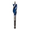 Irwin 1866034 Speedbor, Tri-Flute Wood Drill Bit, 5/8" x 4"