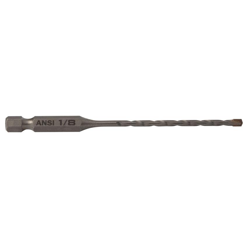 detail image for Irwin 1870541 Impact Performance Series, Masonry Drill Bit, 1/8" x 4"