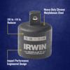 Irwin 1877499 Impact Performance Series, Deep Well Square Drive Socket Reducer, 3/8" Square To 1/4" Square