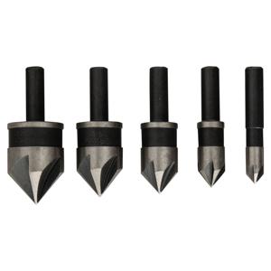 Irwin 1877791 Drill Bit Set, Countersink, Black Oxide, 5-Piece