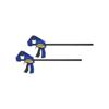 Irwin 1964745 Quick-Grip, One-Handed Mini Bar Clamp, 12", 2-Piece Set