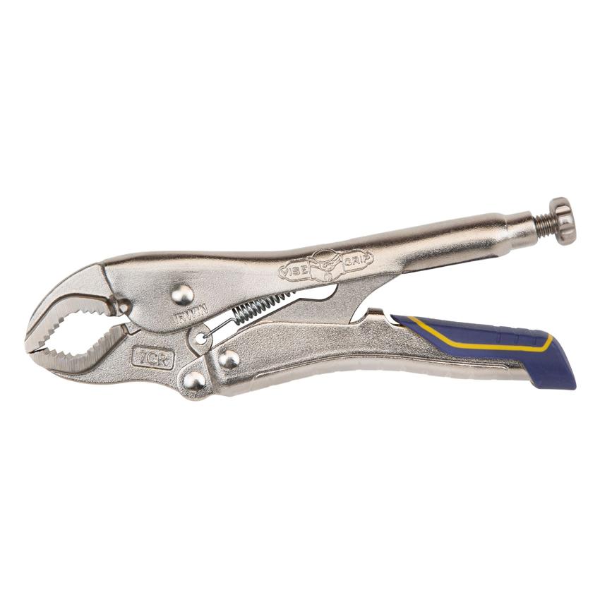 detail image for Irwin IRHT82574 Vise-Grip, Fast Release Curved Jaw Locking Pliers, 7"