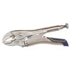 Irwin IRHT82580 Vise-Grip, Fast Release Curved Jaw Locking Pliers, With Wire Cutter, 7"