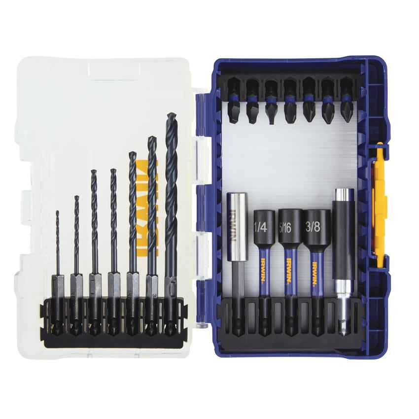 detail image for Irwin IWAFM1319 Screwdriver Bit Set, 19-Piece