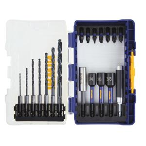 Irwin IWAFM1319 Screwdriver Bit Set, 19-Piece