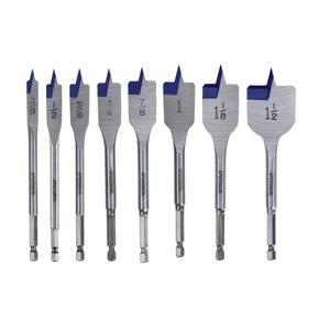 Irwin IWAX128PC Speedbor Max Drill Bit Set, 8-Piece