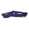 Irwin IWHT10435 Retractable Utility Knife, Swing Out Blade Storage for Easy Access to Replacement Blades