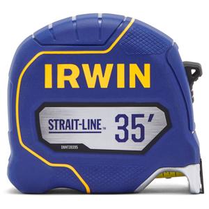 Irwin IWHT39395S STRAIT-LINE Tape Measure, 35 ft.