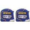 Irwin IWHT39396S STRAIT-LINE Tape Measure, 25 ft.
