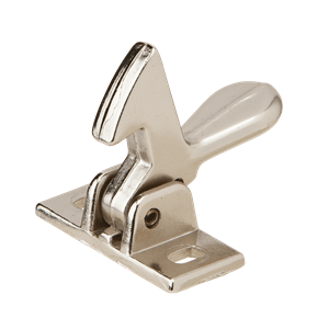 IVES 2A14 Elbow Catch - Polished Nickel Aluminum